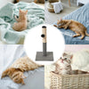 Minimalist Vertical Sisal Cat Scratcher with Detachable Design