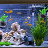 Acrylic Aquarium Plant Cup with Suction Holder