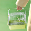 Portable Double Shoulder Bird Carrier Bag with Perch