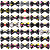 Pet Hair Bows with Rubber Bands - Assorted Styles for Small Dogs and Cats