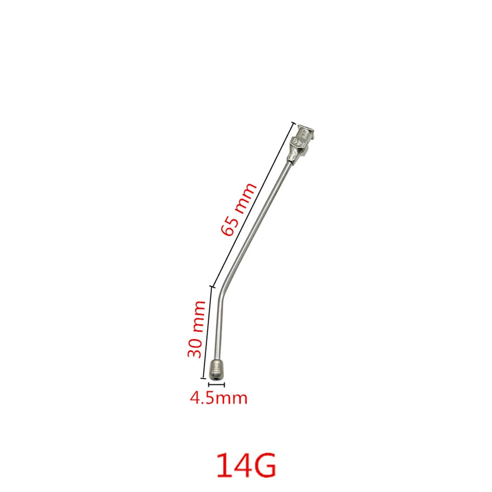 Manual Bird Feeding Syringe with Stainless Steel Elbow Tube