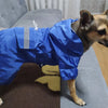 Adjustable Waterproof Dog Raincoat with Reflective Strap