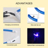 Rechargeable LED Dog Collar with USB Charging