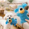 Soft Plush Squeaky Dog Toy for Teething Puppies and Small Dogs