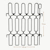 Adjustable Retractable Pet Safety Gate for Doorways and Stairs