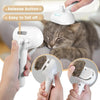 Brosse de toilettage électrique 3-en-1 pour animaux avec vapeur et massage
