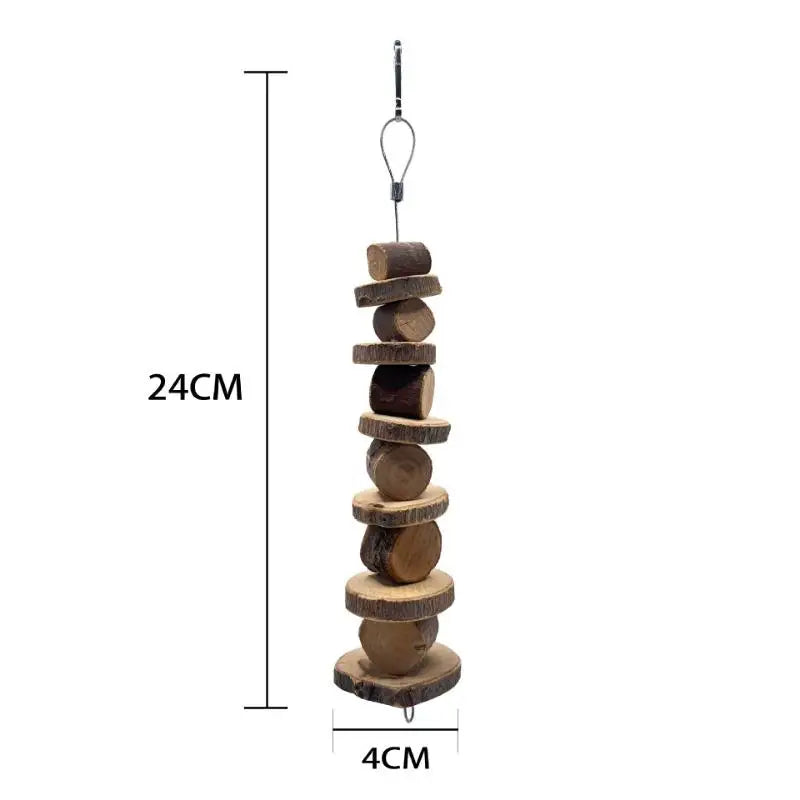 Natural Wood Chew Sticks for Small Pets
