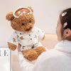 Cozy Pajama Bear Plush with Sleep Mask