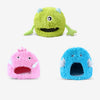 Monster Cartoon Plush Cat Bed Cave with Cushion