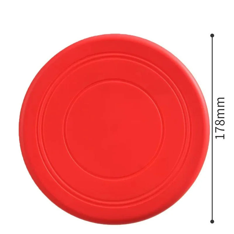 Interactive Silicone Flying Saucer Pet Toy