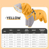 Double-Layer Waterproof Dog Raincoat with Built-in Harness and Detachable Hood
