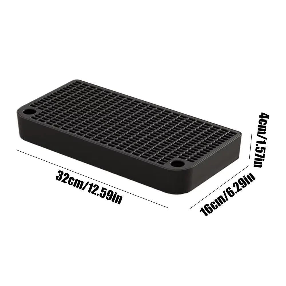 Cat Litter Box Ramp with Built-in Filter