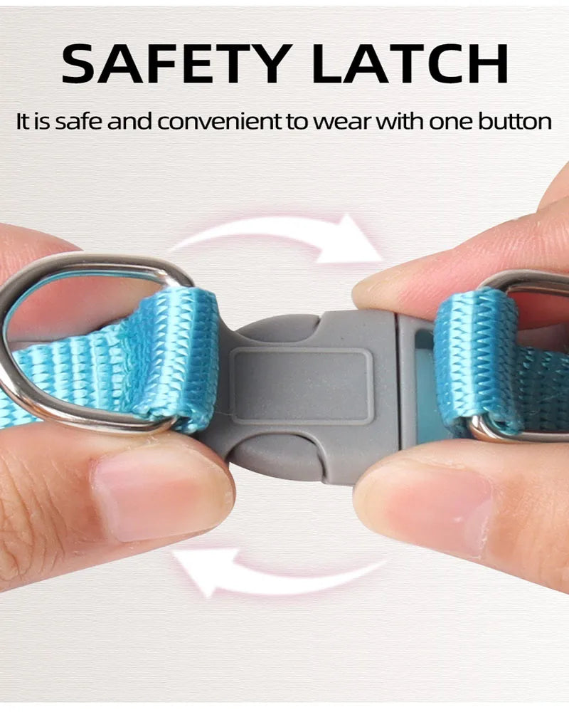 Dog Harness Leash Set with Reflective Strap for Small and Medium Dogs