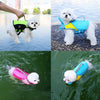 Adjustable Dog Life Jacket with Removable Floats for Swimming