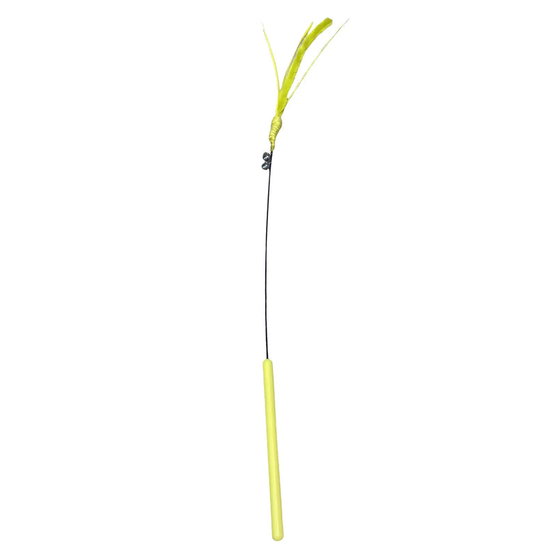 Juguete Interactivo para Gatos con Plumas