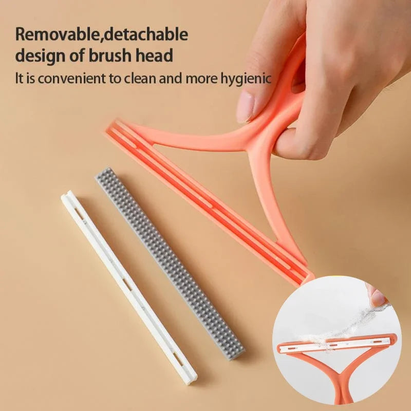2-in-1 Double-Sided Pet Hair Remover & Fabric Shaver