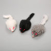 Jouet Souris en Peluche pour Chat avec Longue Queue