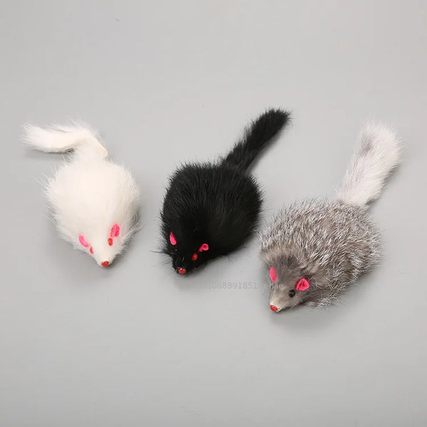 Cat Mice Toys Long Tail Plush Cat Toy