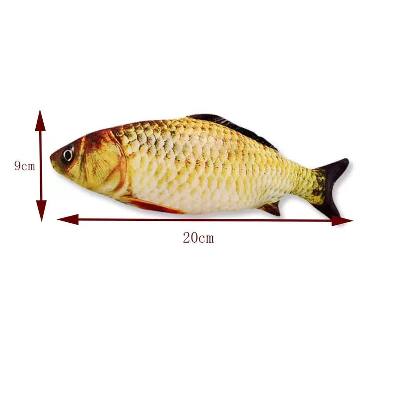 Katzenminze-Fisch-Kratzspielzeug