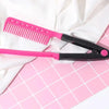 Folding V-Shaped Detangling Comb for Hair Styling