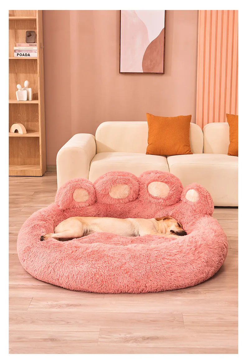Lit pour chien moelleux et duveteux