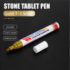 Permanent Stone Touch-Up Paint Pen for Rock, Ceramic, and Mug DIY