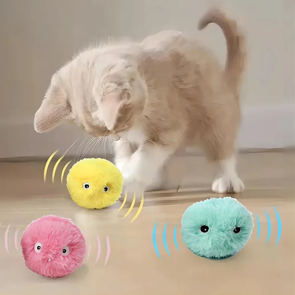 Interactive Smart Catnip Ball Toy