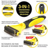 Two-Sided Grooming Brush for Cats and Dogs