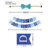 Pet Birthday Celebration Set with Hat Bandana and Bow Tie