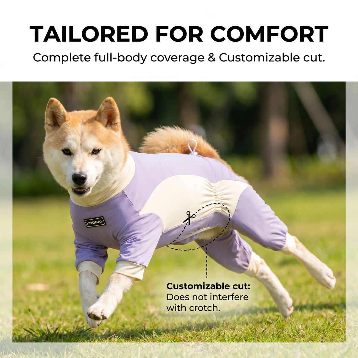 Pet Cooling Full-Body Suit for Summer Heat Relief