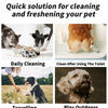 Plant-Based Deodorizing Pet Wipes for Sensitive Skin