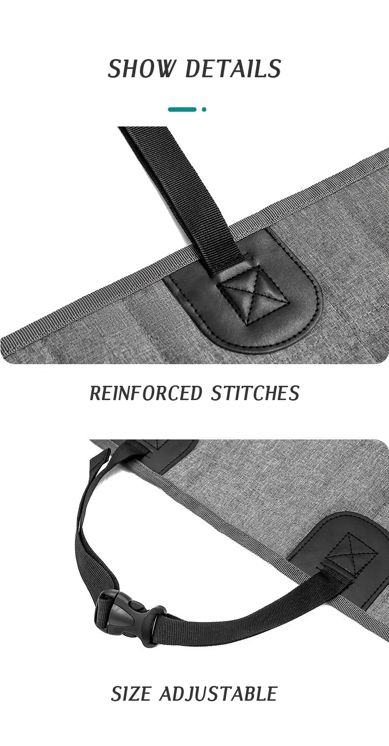 Dog Carrier Car Seat Cover Bag Waterproof Travel Carrier