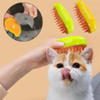 Spray de toilettage parfumé à la mangue & Brosse-massage pour animaux