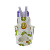 Combinaison de vol en coton lavable avec nœud papillon pour oiseaux