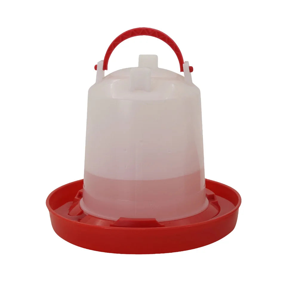 Automatic Poultry Feeder and Waterer Set
