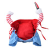 Funny Knife-Holding Pet Costume for Small & Medium Dogs