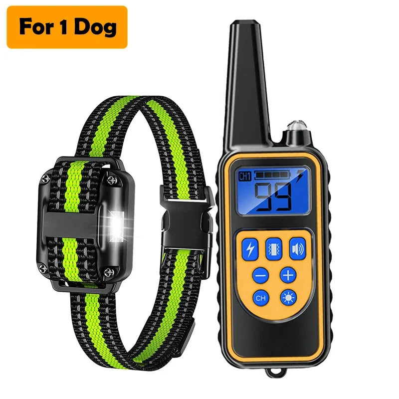Rechargeable Dog Training Collar with Remote Control