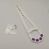 No-Drill Adjustable Cat Door Latch with Stabilizer