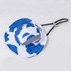 Adjustable Pet Bucket Hat with Ear Openings for Sun Protection
