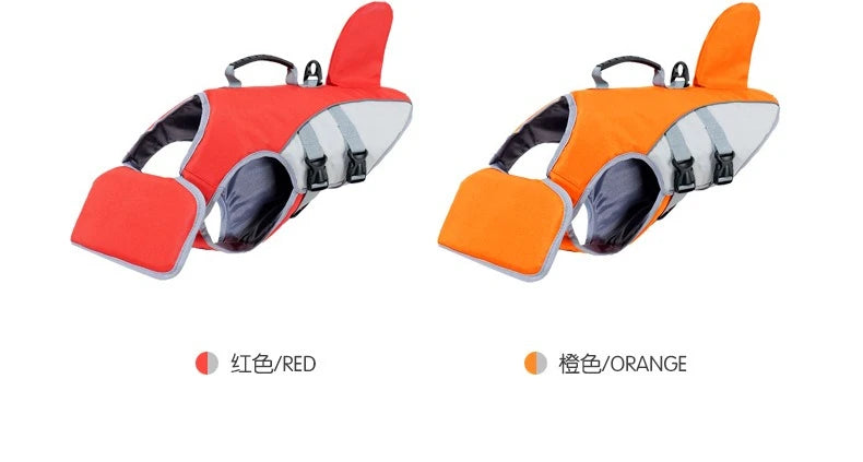Dog Life Jacket with Tow Handle – Safety Buoyancy Vest for Swimming & Outdoor Adventures