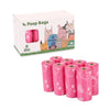Extra Thick Leak-Proof Dog Poop Bags with Dispenser – Cute Heart Print