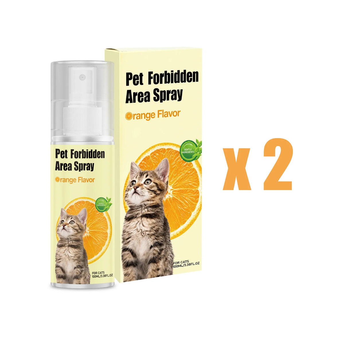 Gentle Cat Deterrent Spray for Furniture Protection