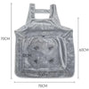 Plush Cat Carrier Apron with Cozy Sleeping Pocket for Small Pets