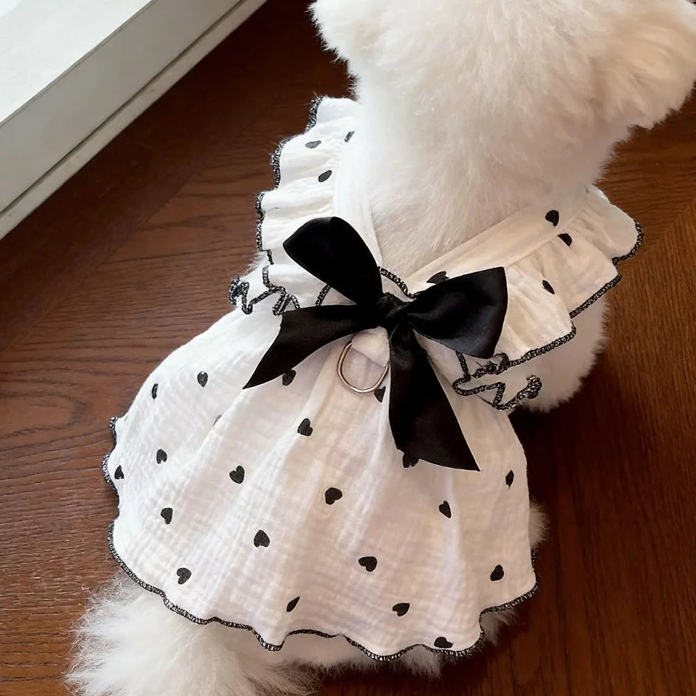 Breathable Anti-Shedding Summer Dress for Cats and Small Dogs
