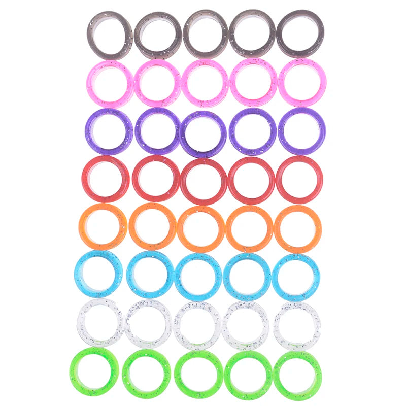 Silicon Comfort Rings for Hair Scissors (Set of 5)
