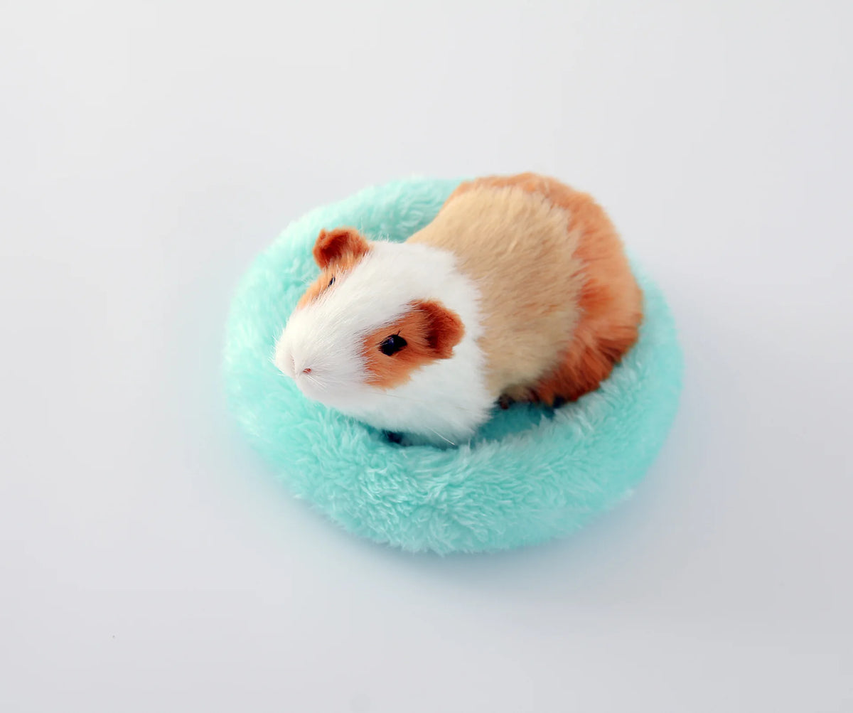 Plush Cozy Nest Bed for Small Pets