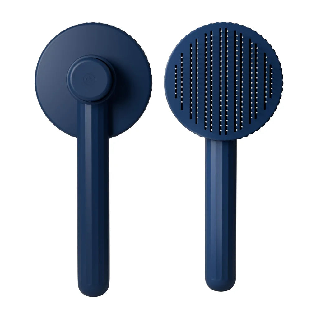 One-Key Pet Hair Removal Brush for Cats and Dogs