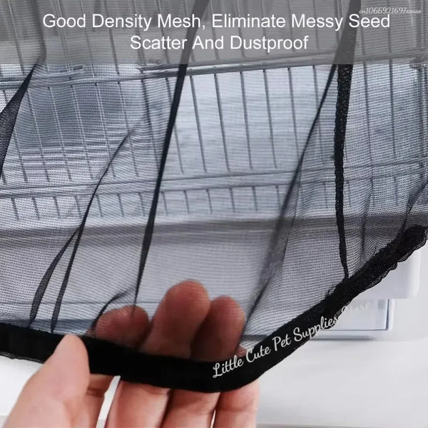 غطاء قفص الطيور الشبكي للببغاوات