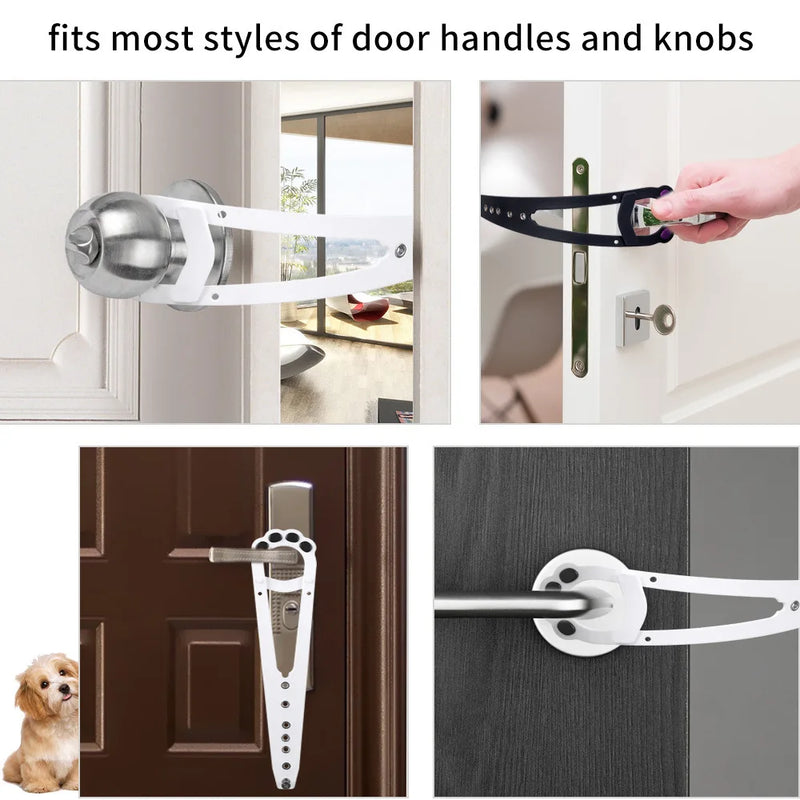 Cat Door Latch Gate Lock Adjustable Plastic Gate Holder