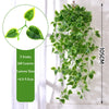 Artificial ivy wall hanging plant featuring 5 forks, 168 leaves, and a size of 4.5-5.5 cm.